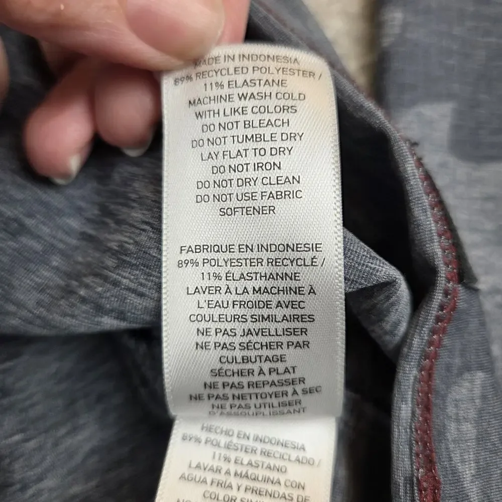 Rhone Reign Performance Hoodie Mens L Gray Camo Lightweight Stretch - Picture 6 of 9